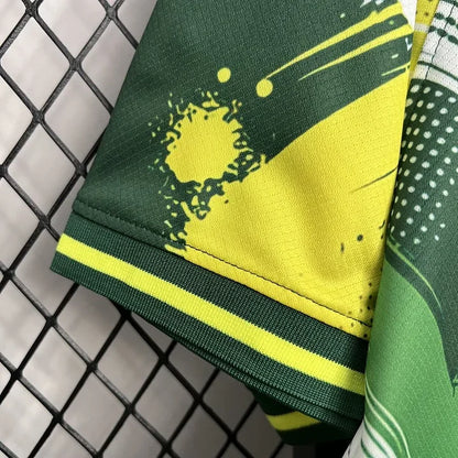 Maillot Brésil Concept Vert Jaune Aigle