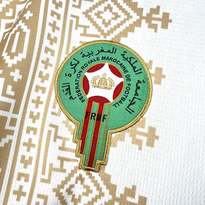 Maillot Maroc Blanc extérieur cdm 2026